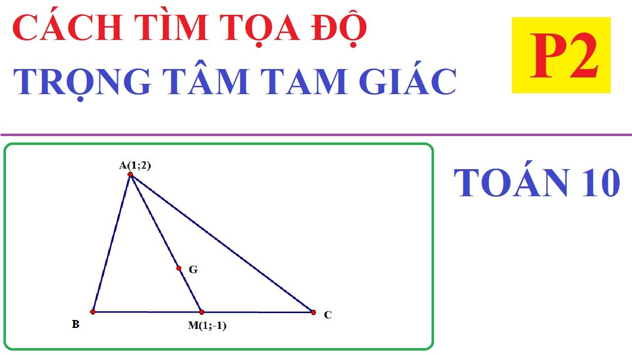 Cách Chứng Minh Trọng Tâm Của Tam Giác Gallery 1