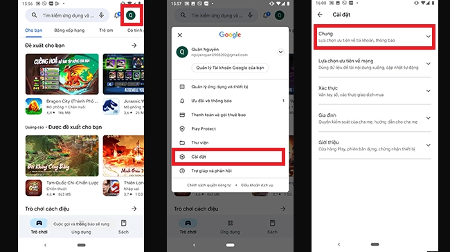 Cách Chuyển ChPlay Sang Nước Khác