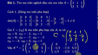 Cách Tìm Ma Trận Khả Nghịch Gallery 1