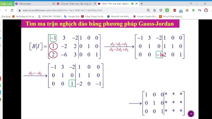 Cách Tìm Ma Trận Khả Nghịch Gallery 2