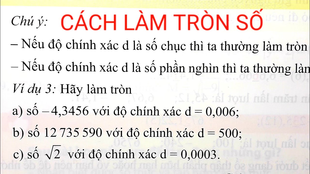 Làm tròn số với độ chính xác Gallery 1