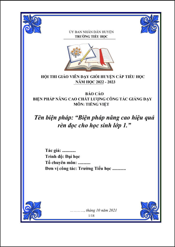 Biện pháp rèn đọc cho học sinh lớp 1 Gallery 2