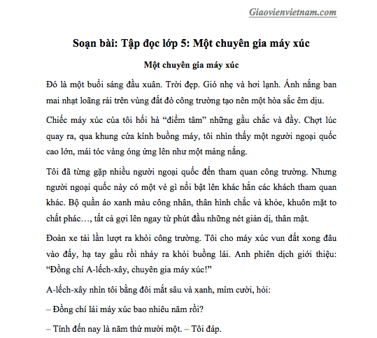 Soạn Tập Đọc Lớp 5: Hướng Dẫn Chi Tiết Và Bài Tập Gallery 2