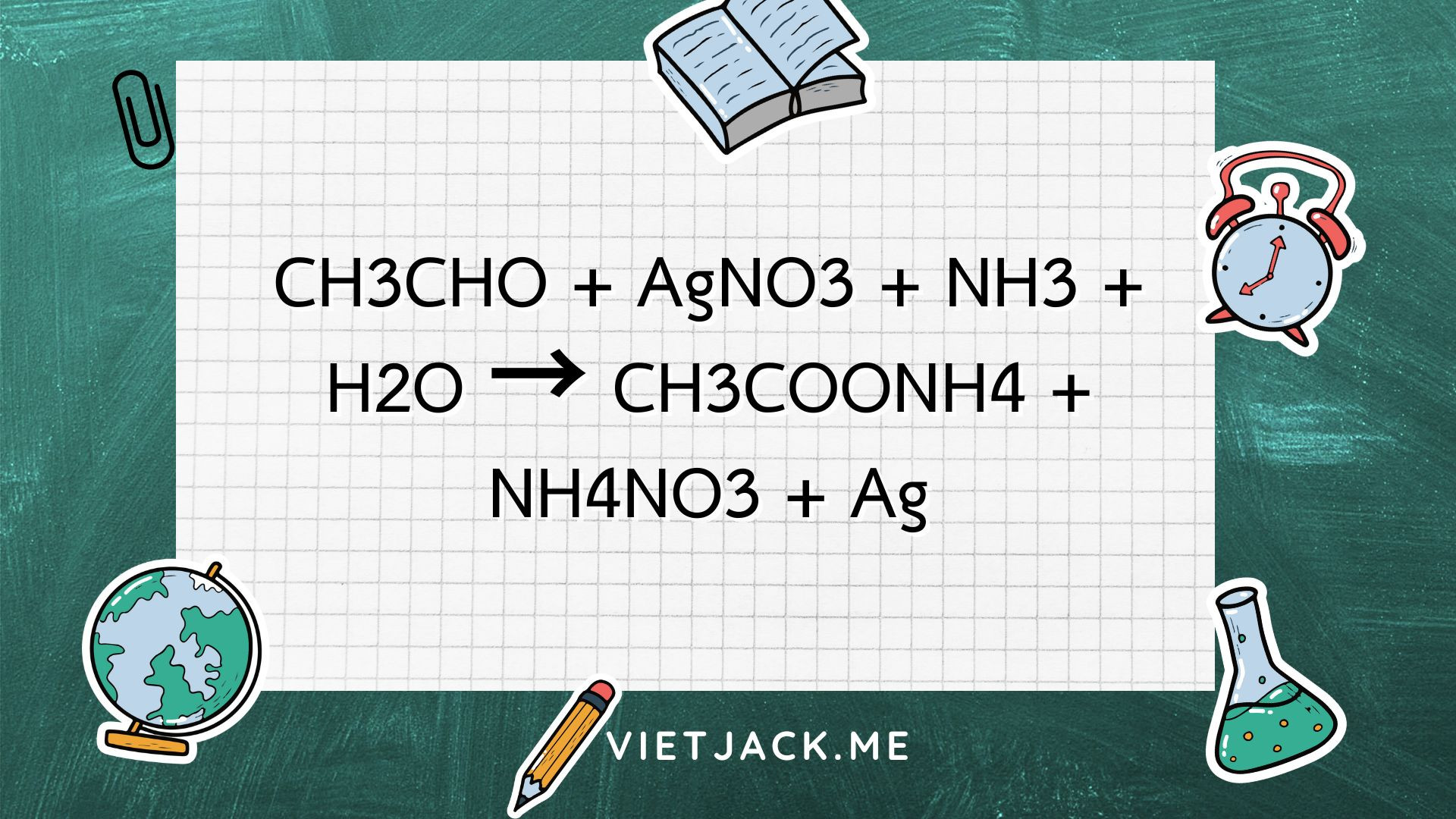 Phản ứng CH3CHO + Ag(NH3)2OH Gallery 2