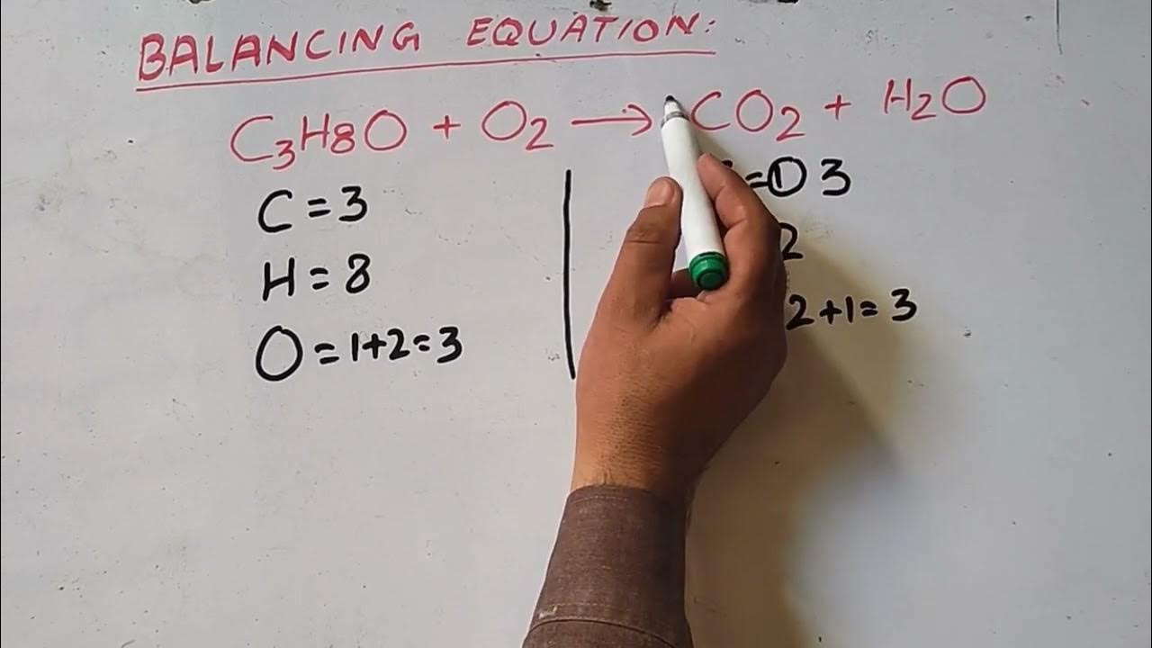 Phản ứng cháy của C3H8O với O2 tạo CO2 và H2O Gallery 1