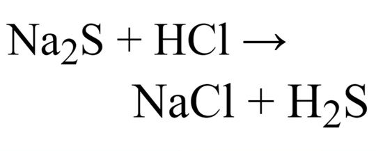 Phương Trình Ion Của Na2S + HCl Gallery 1