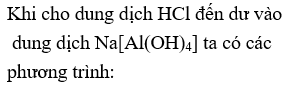 Phản ứng giữa NaAl(OH)4 và HCl Gallery 1