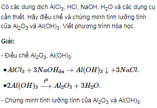 Phản ứng Al2O3 + NaOH + H2O Gallery 1