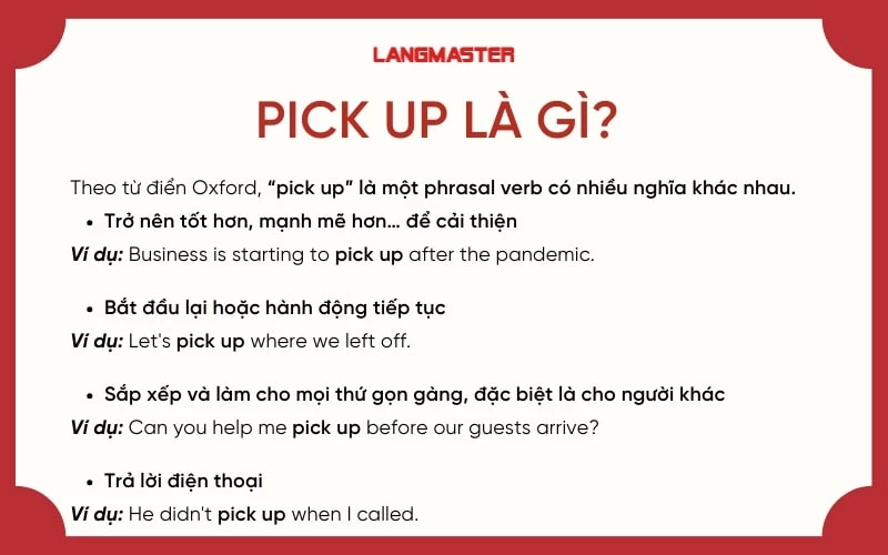 Pick up là gì?