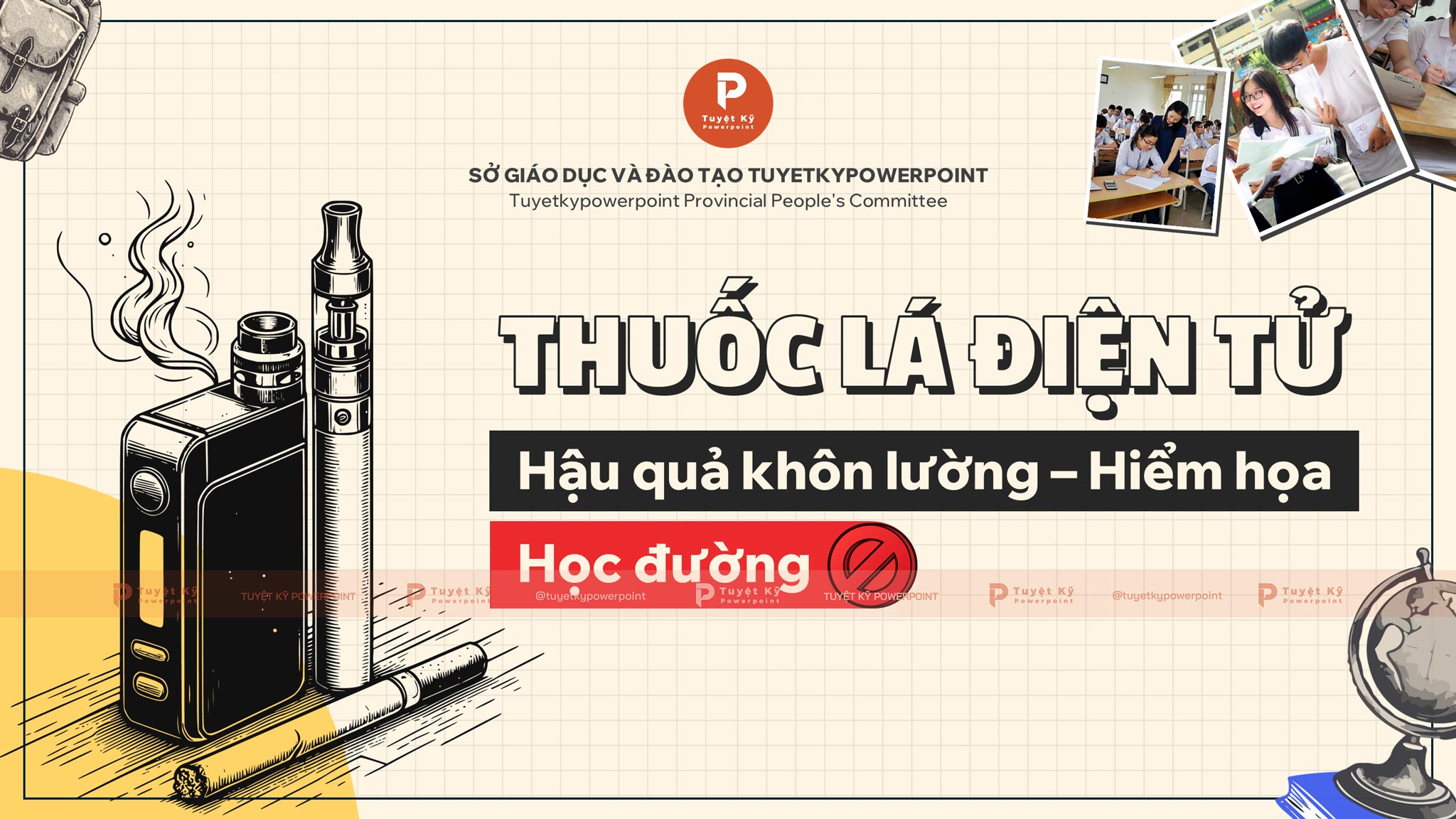 PowerPoint về Thuốc Lá Điện Tử: Hướng Dẫn Tạo Bài Trình Diễn Thu Hút