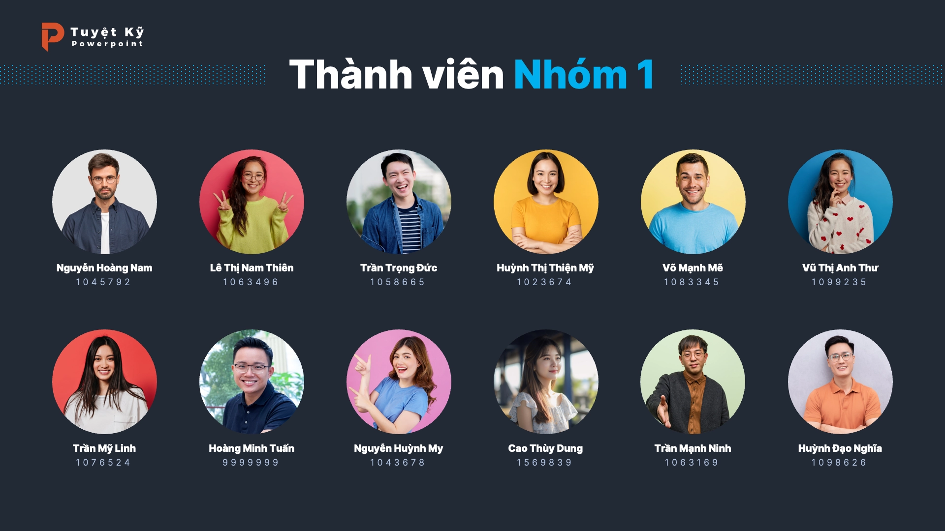 PPT Giới Thiệu Thành Viên: Hướng Dẫn Tạo Slide Ấn Tượng