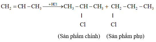 Công thức cấu tạo của propen