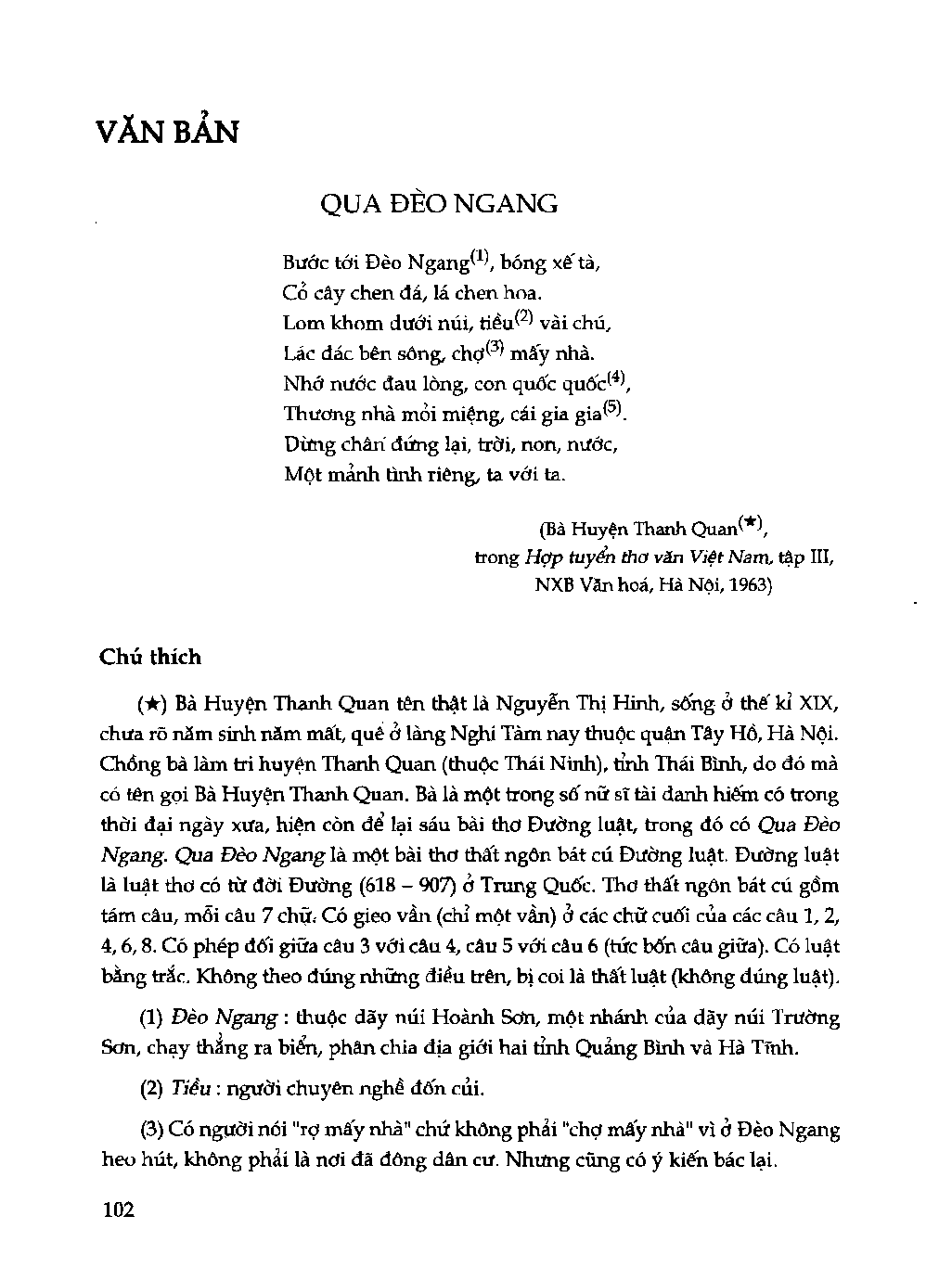 Qua Đèo Ngang - Bài thơ nổi tiếng của Bà Huyện Thanh Quan Gallery 2