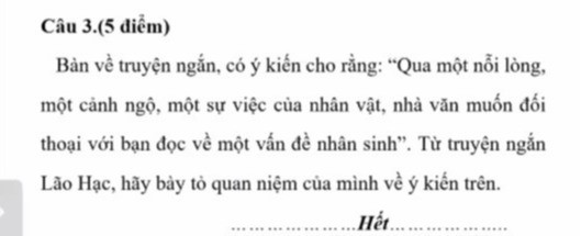 Qua Một Nỗi Lòng Một Cảnh Ngộ