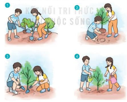 Quan sát tranh viết đoạn văn kể lại hoạt động của các bạn nhỏ