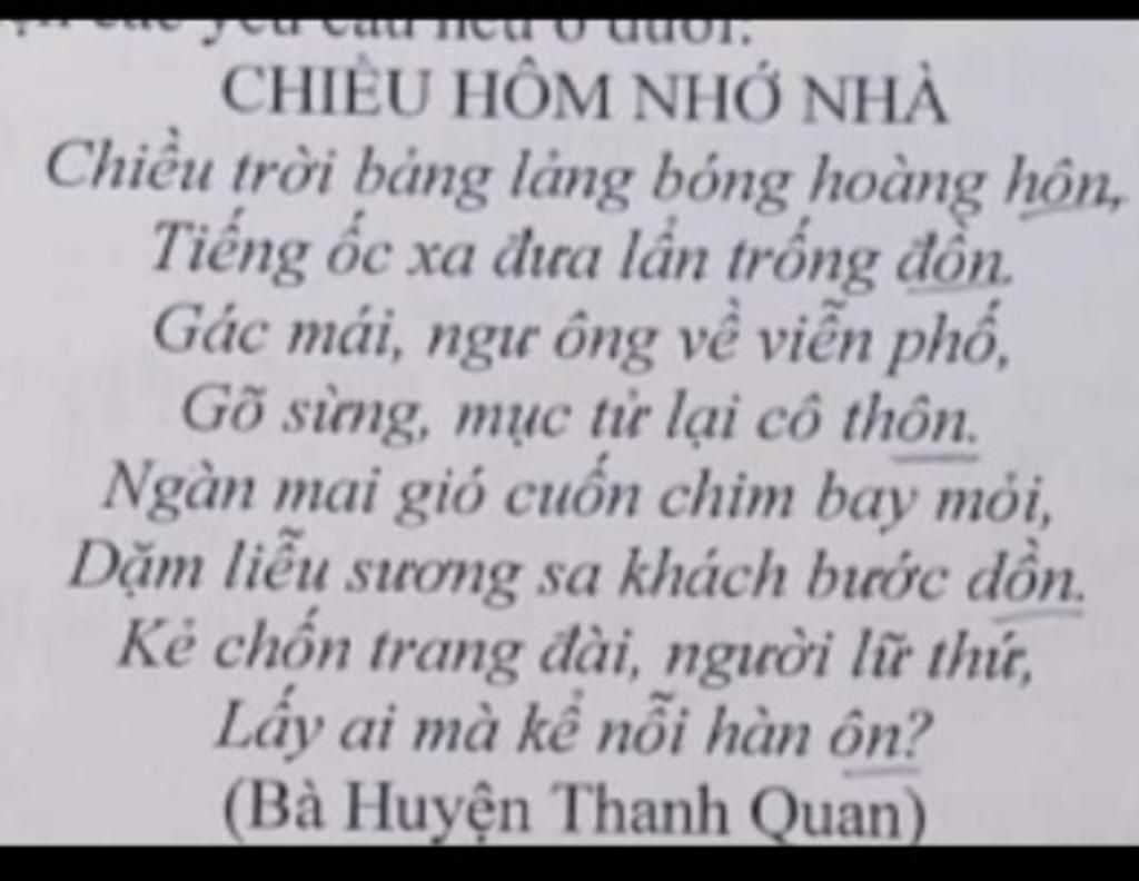 Chiều Hôm Nhớ Nhà: Vai Trò Của Quê Hương Gallery 2