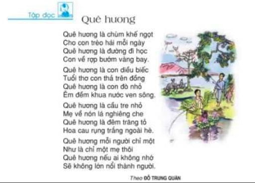 Quê Hương Là Chùm Khế Ngọt Thơ