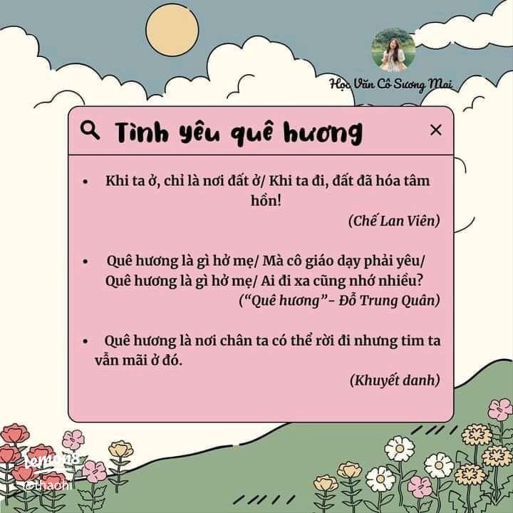 Quê Hương Là Nơi Chân Ta Có Thể Rời Đi Nhưng Tim Ta Vẫn Mãi Ở Đó