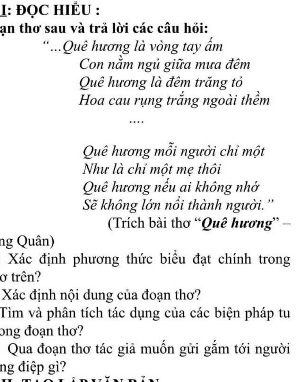Quê Hương Là Vòng Tay Ấm