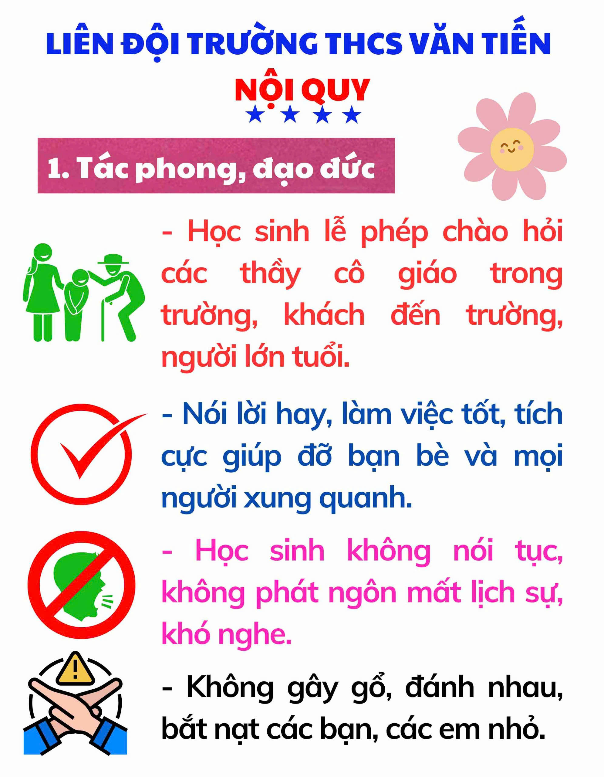 Nội Quy Học Sinh THCS Gallery 1