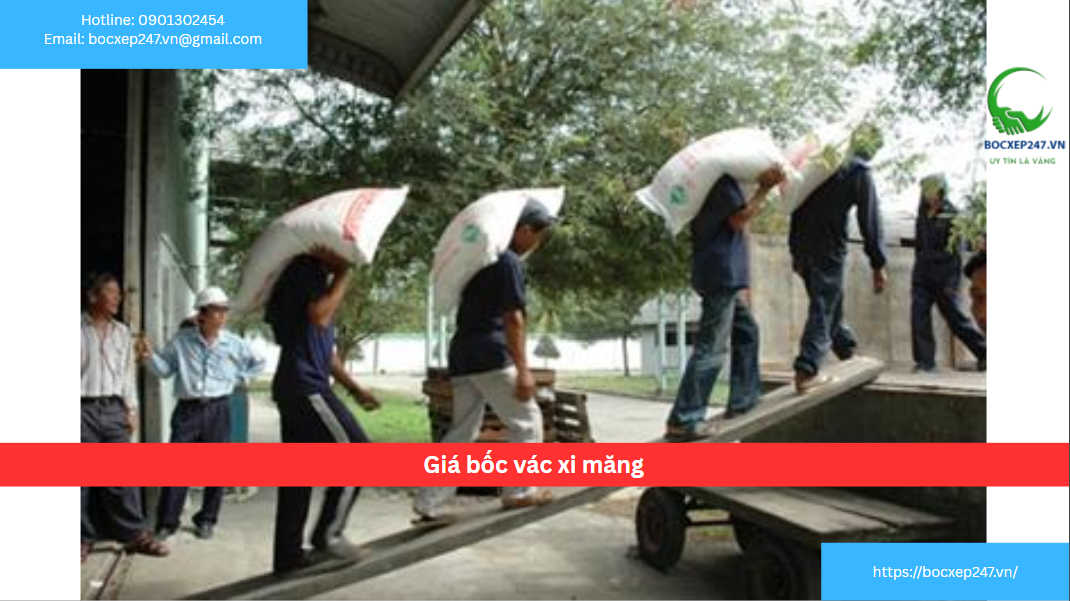 Bốc vác xi măng chuyên nghiệp, giá rẻ Gallery 2