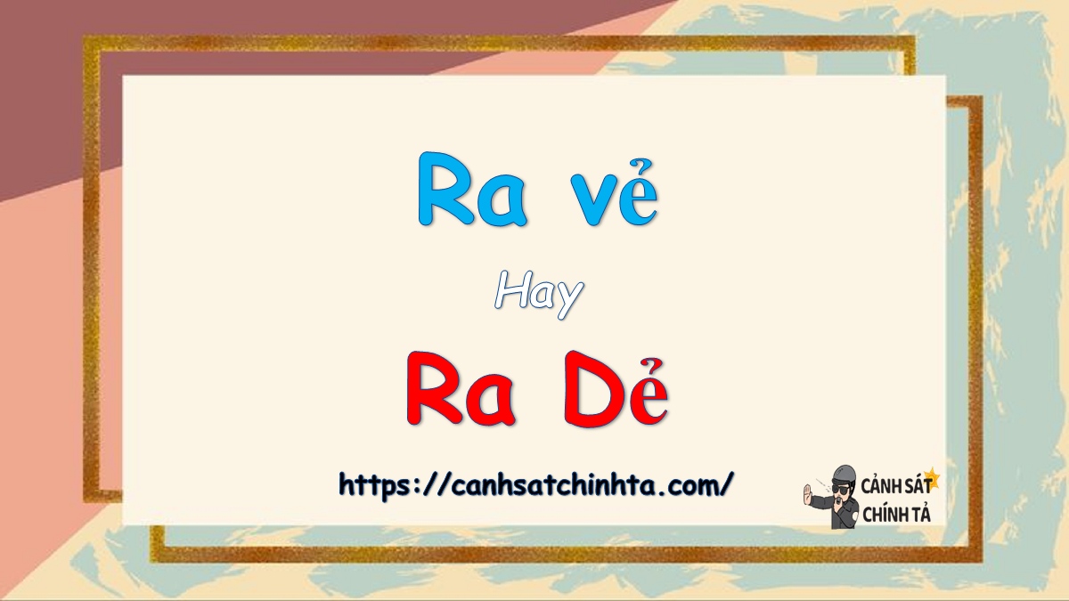 Ra vẻ là gì? Gallery 2
