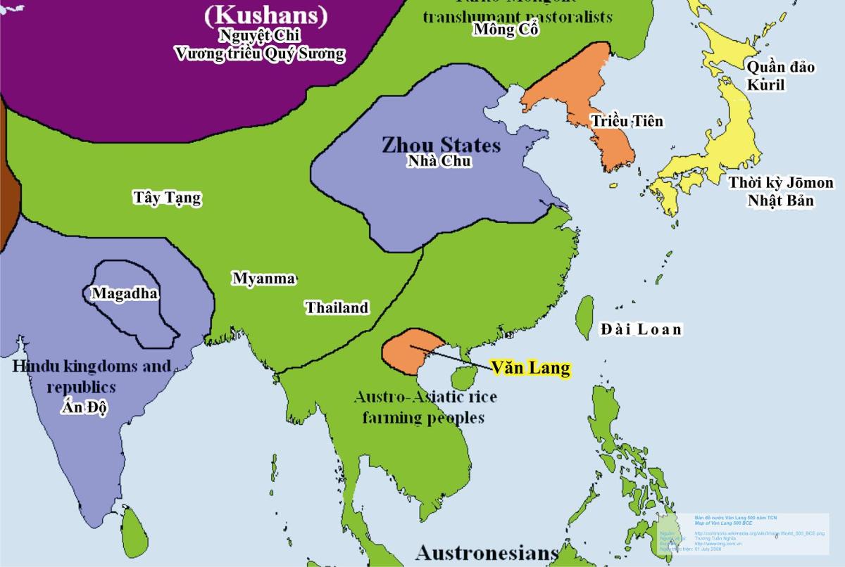 Phạm vi không gian của nước Văn Lang Gallery 1
