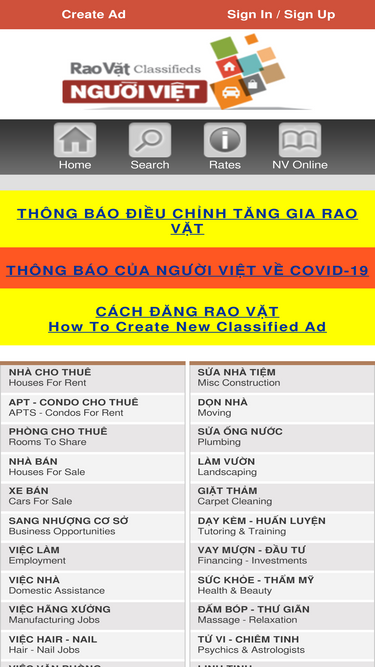 Rao Vặt Người Việt: Nơi giao dịch tin cậy cho cộng đồng