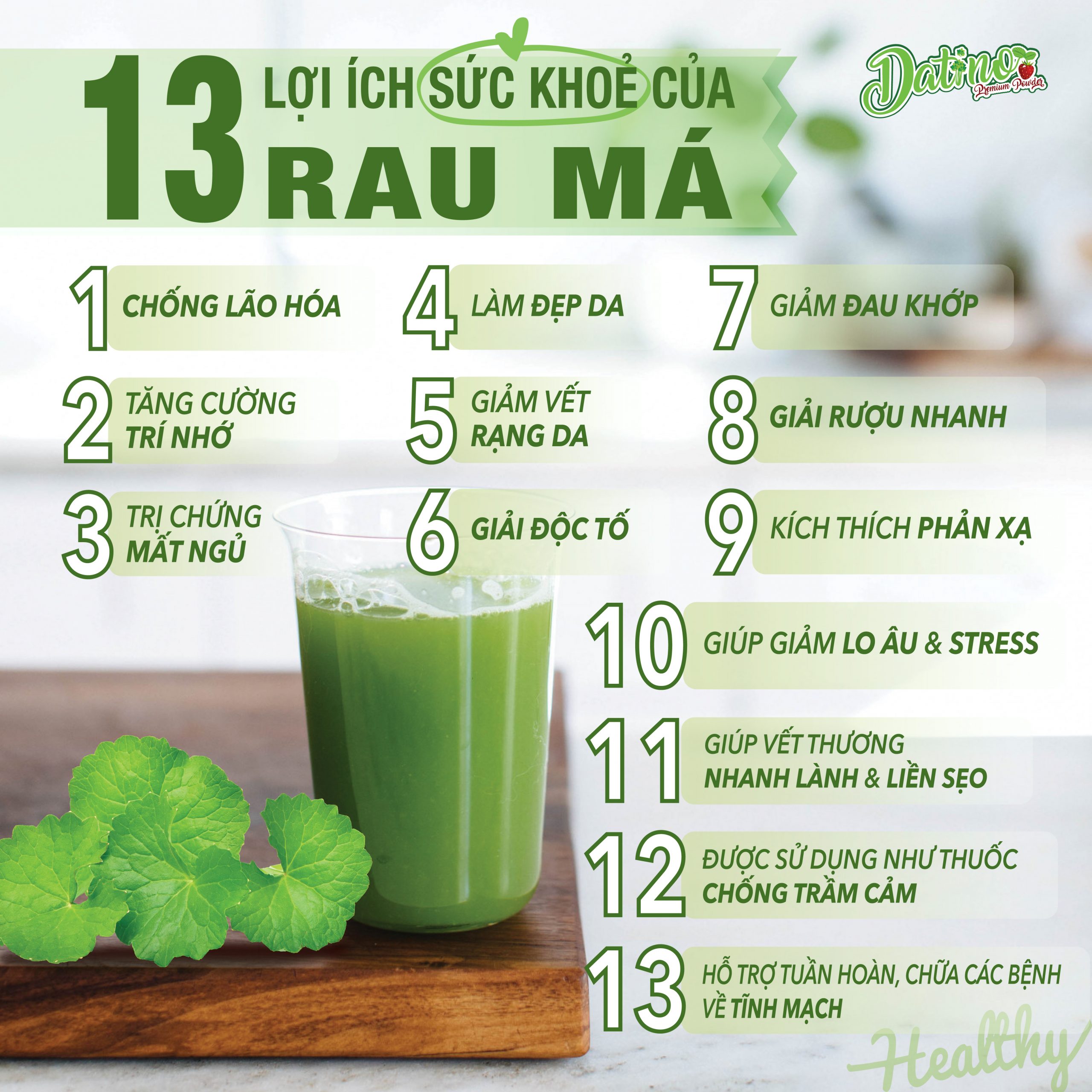 Rau má có tác dụng gì?