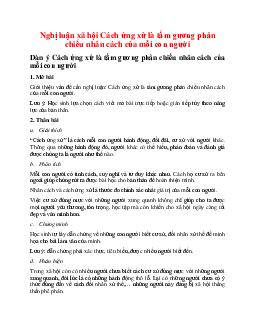 Cách ứng xử là tấm gương phản chiếu nhân cách của mỗi con người Gallery 2