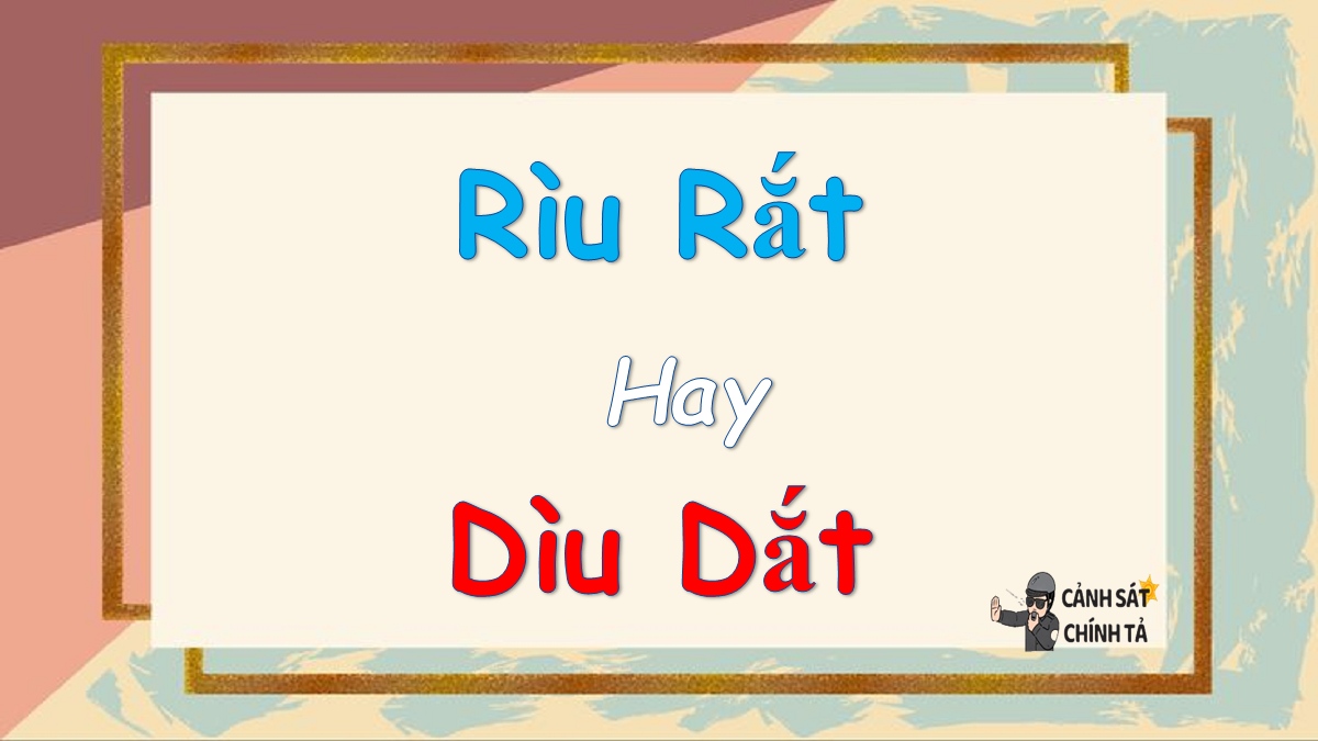Rìu rắt hay dìu dắt?