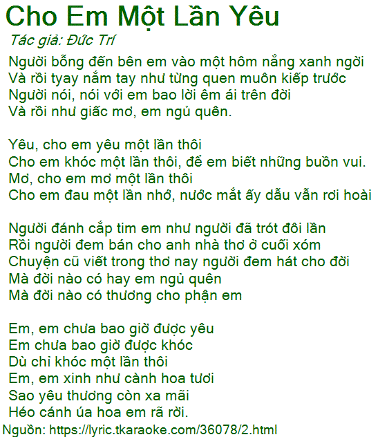 Rồi người đem bán cho anh nhà thơ ở cuối xóm
