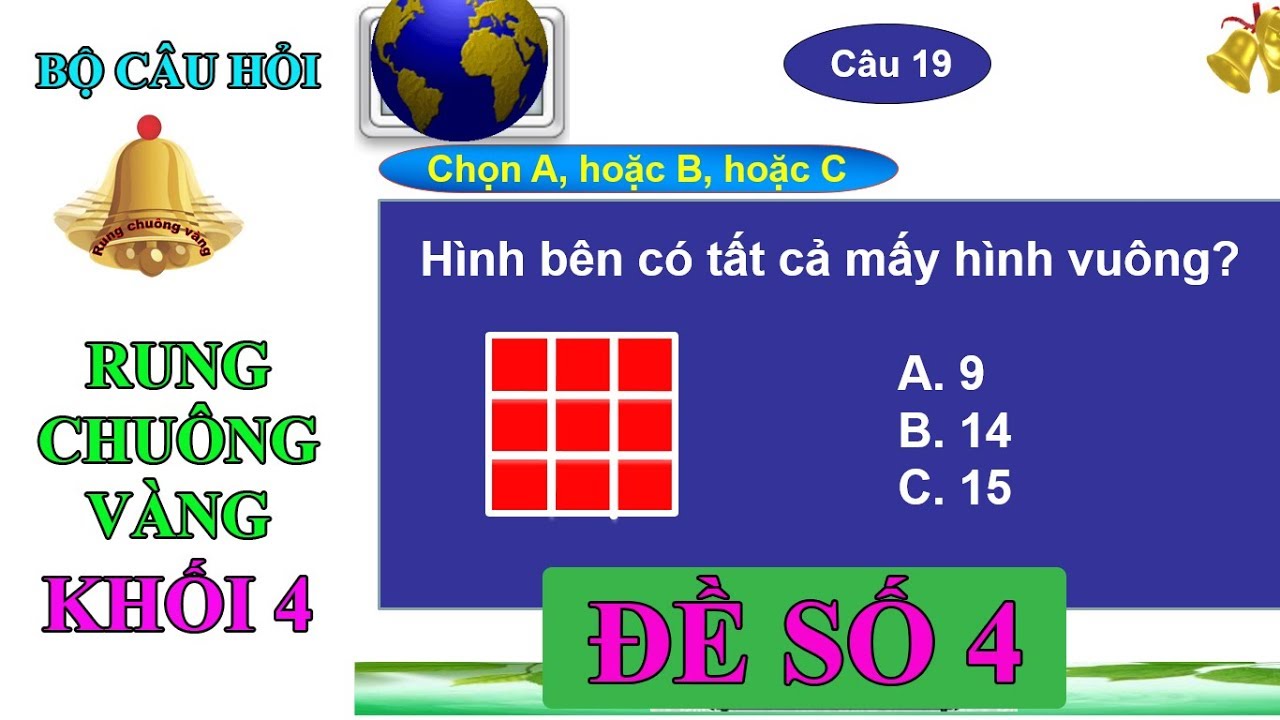 Rung Chuông Vàng Lớp 4: Luật Chơi, Bí Quyết Chiến Thắng & Câu Hỏi Hay