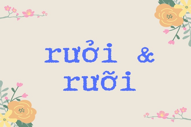 Rưởi hay Rưỡi?