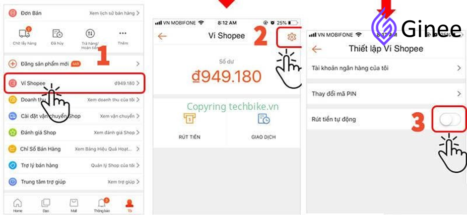 Rút tiền từ ví Shopee bao lâu nhận được?