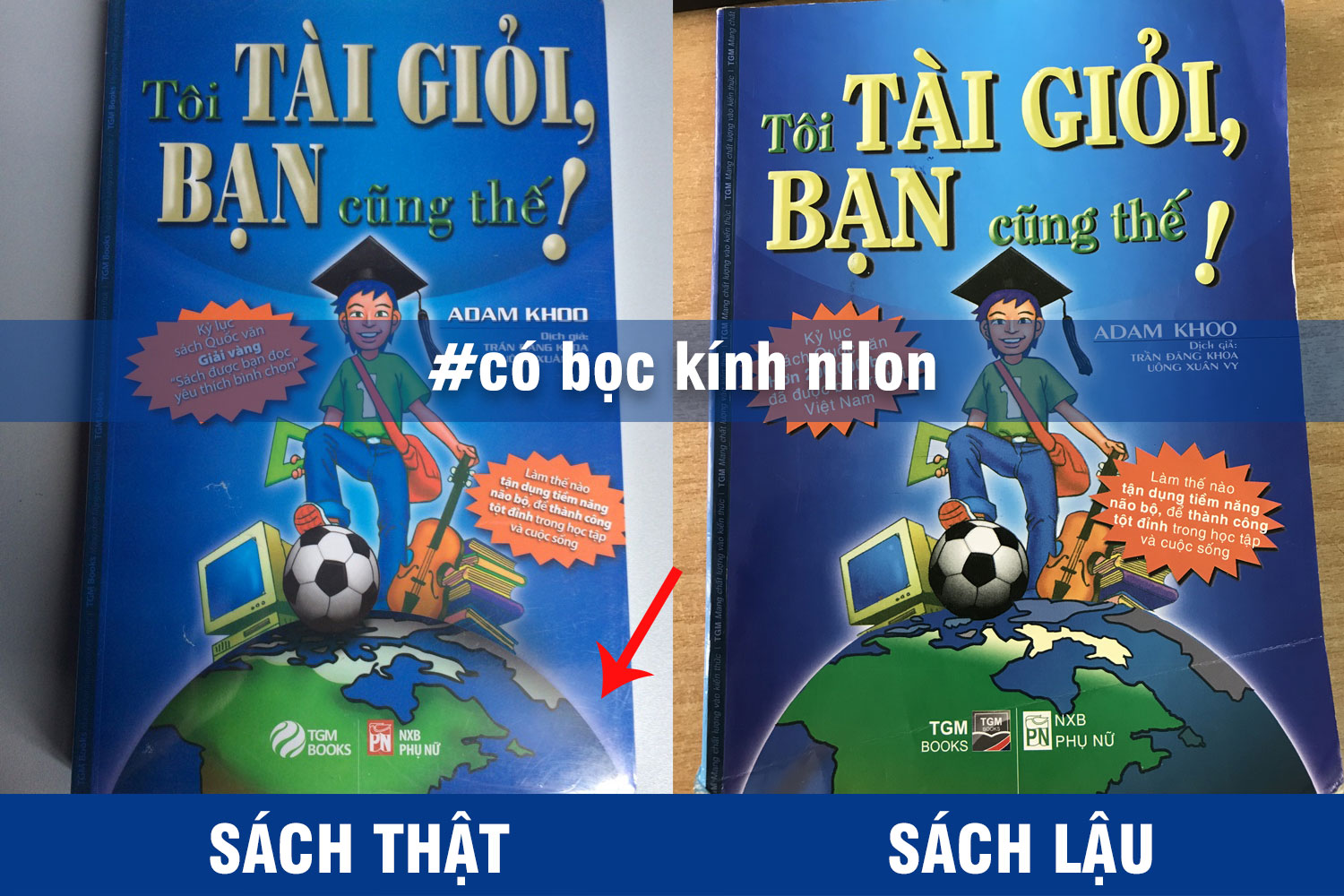 Sách lậu khác gì sách thật?