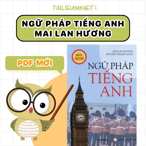 Sách Ngữ Pháp Mai Lan Hương PDF