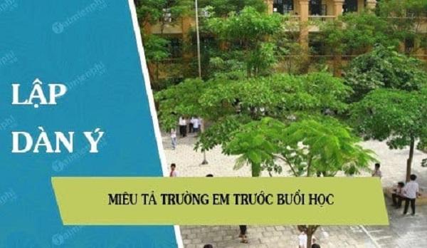 Trường em trước buổi học Gallery 1