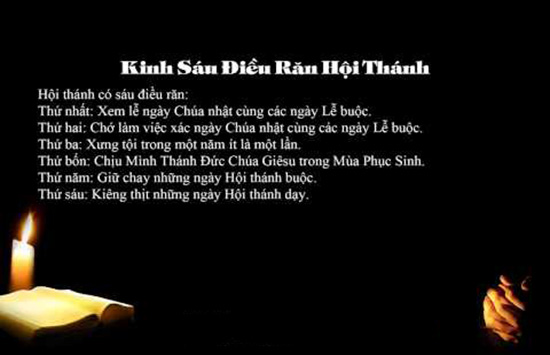 6 Điều Răn Hội Thánh Gallery 1