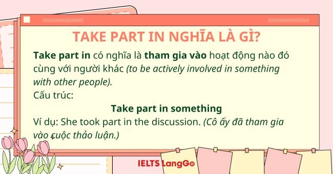 Sau Take Part In Là Gì?