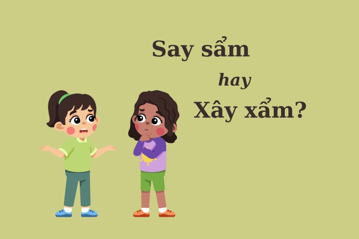 Say sẩm hay xây xẩm?