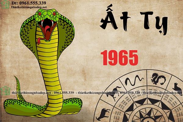 Sinh năm 1965 là tuổi con gì?