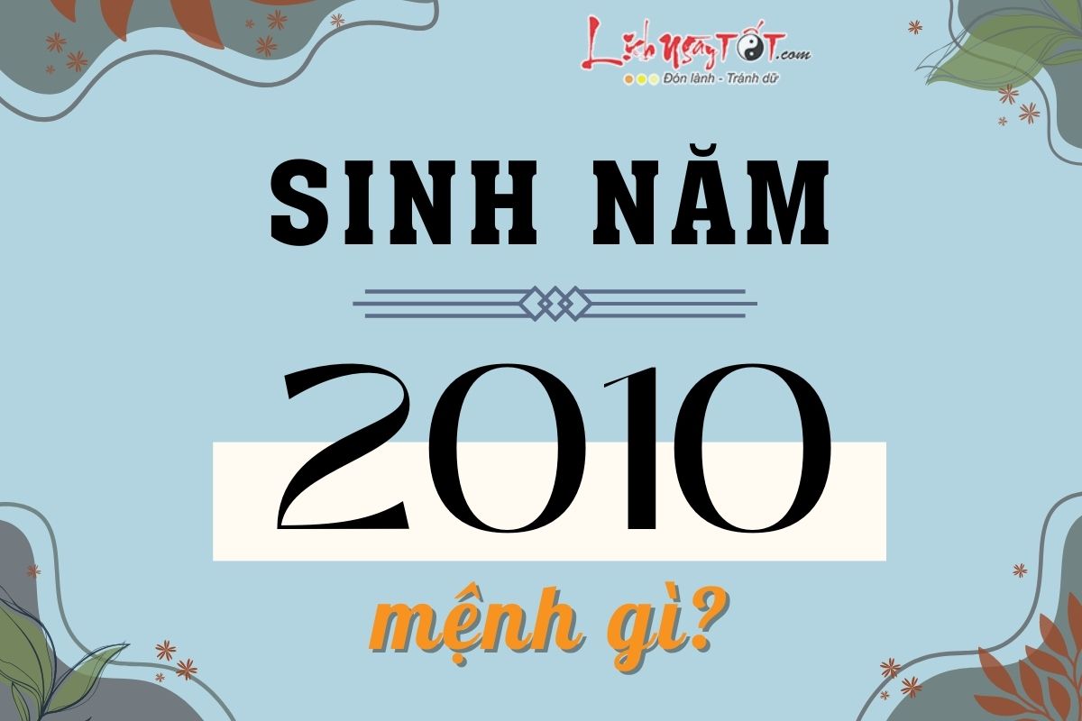 Sinh năm 2010 hợp số nào? Gallery 2