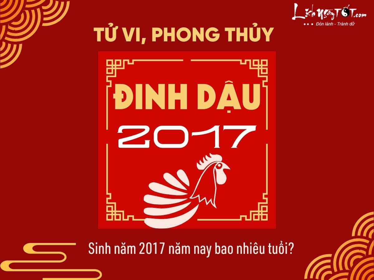 Sinh năm 2017 bao nhiêu tuổi?