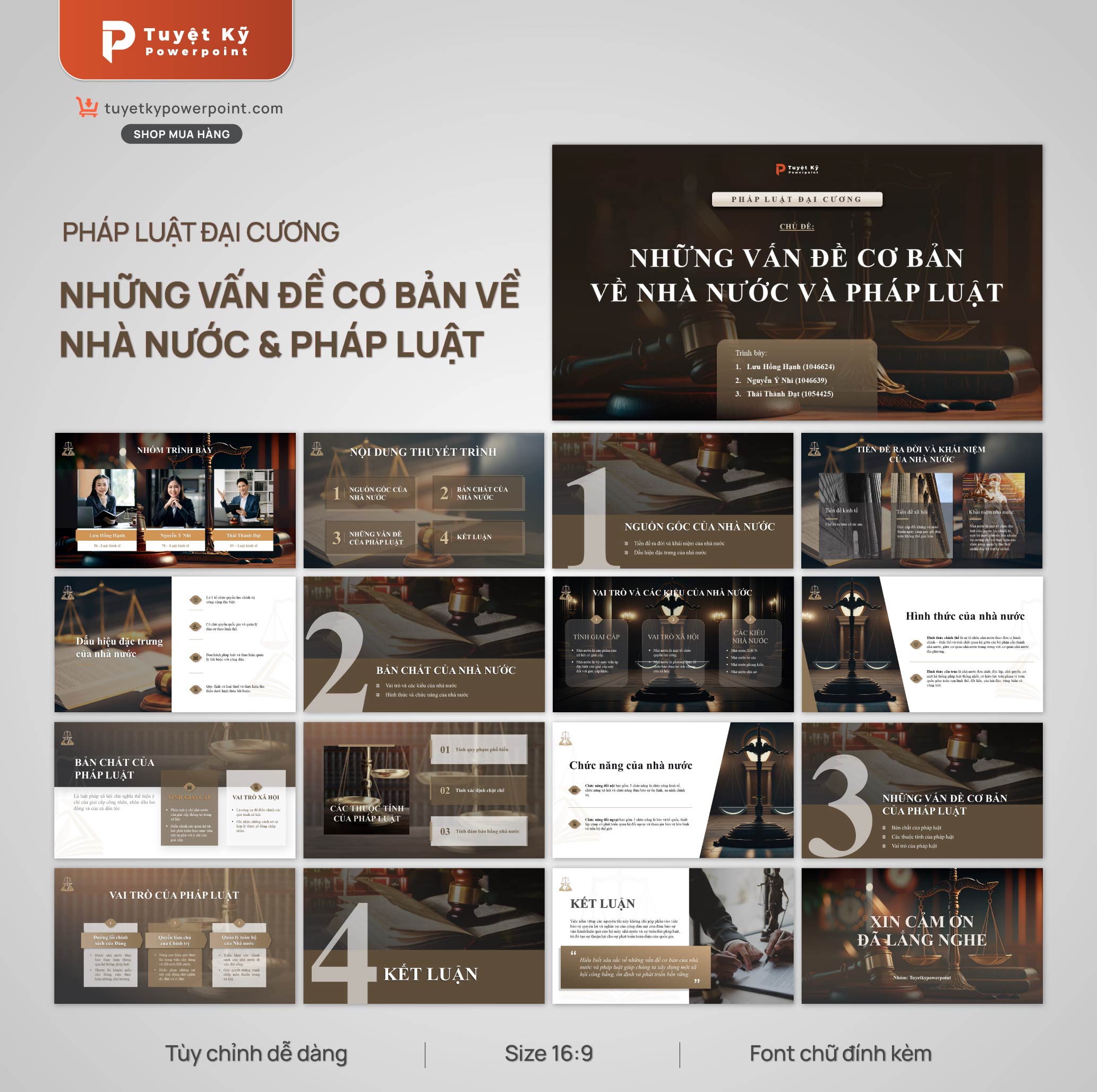 Slide Thuyết Trình Pháp Luật Đại Cương