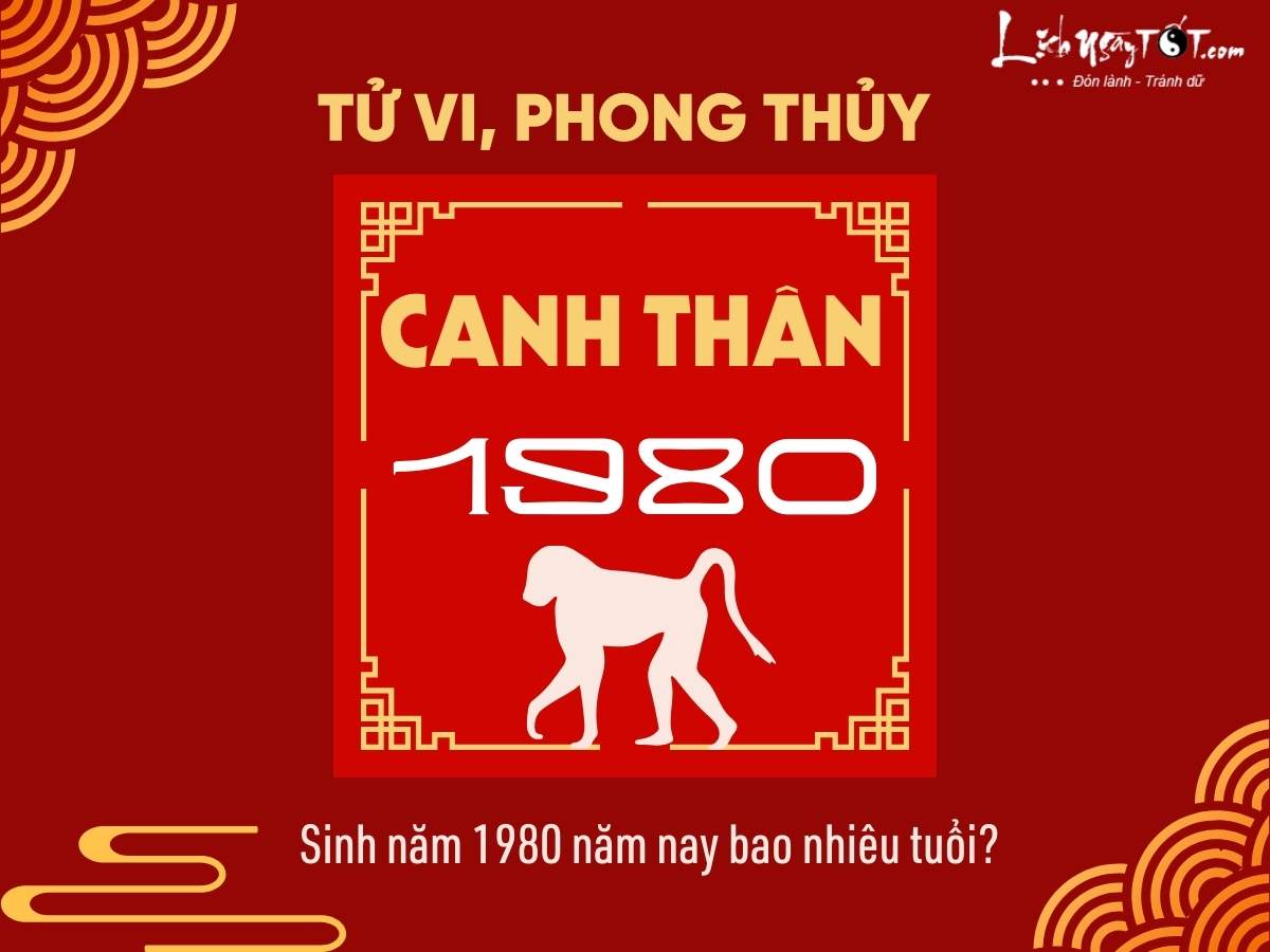 SN 1980 Bao Nhiêu Tuổi?