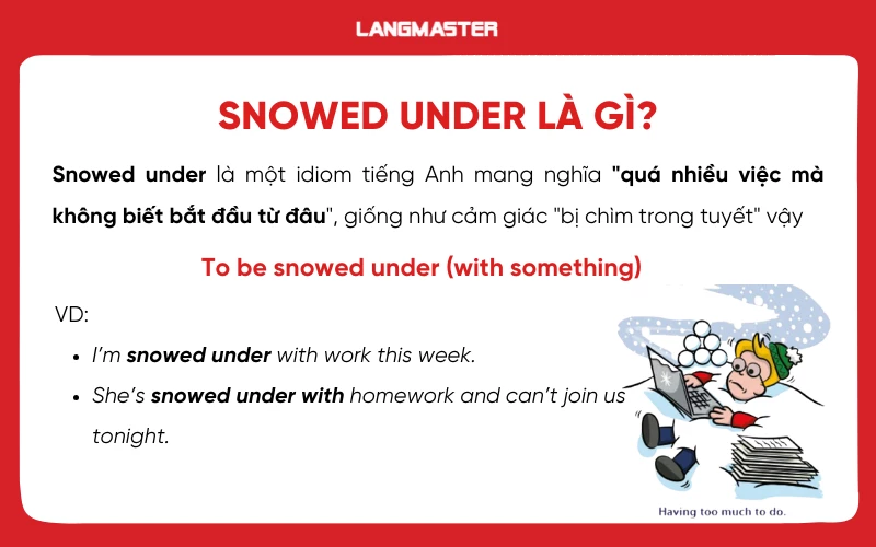 Snowed Under With Là Gì?