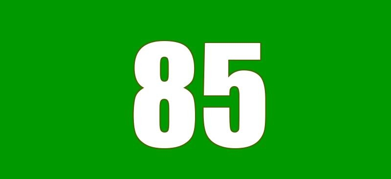 Số 85: Ý nghĩa, biểu tượng và sự thật thú vị