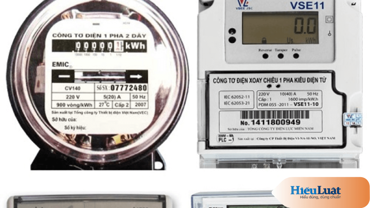 Số đếm của công tơ điện cho biết gì?