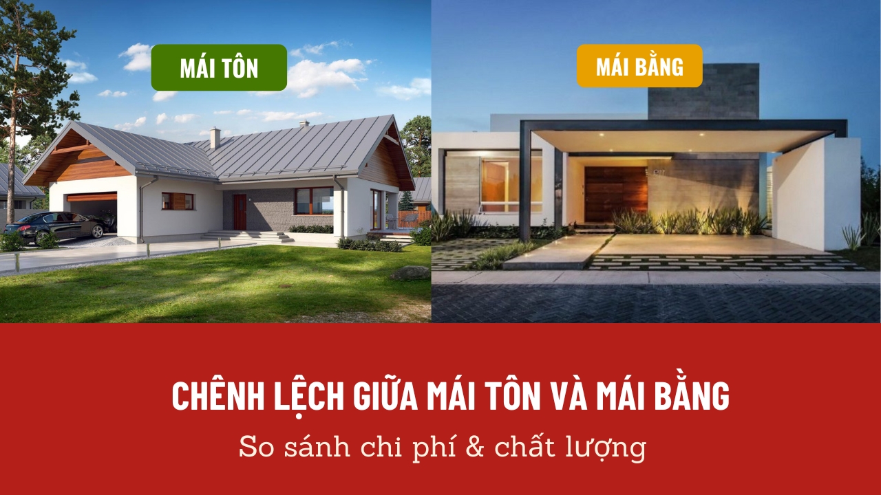 Chênh lệch giữa mái tôn và mái bằng: Nên chọn loại nào cho ngôi nhà của bạn? Gallery 1